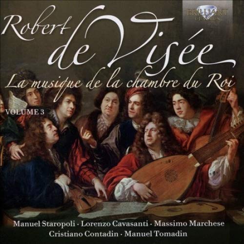 CD cover depicting a group portrait of 17th-century musicians.