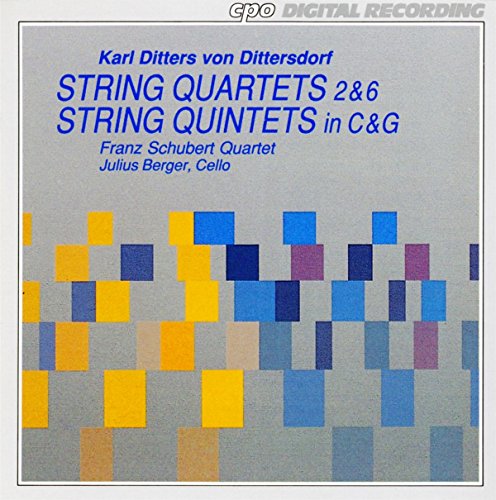 Bergerschubert 4tet - Karl Ditters von Dittersdorf: String Quartets & String Quintets [CD]