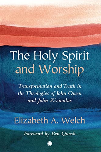 Book cover with watercolor background, title “The Holy Spirit and Worship.”