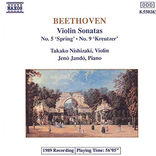 Nishizaki - Violin Sonatas 5 and 9 (Nishizaki, Jando) [CD]
