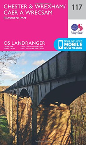 Landranger (117) Chester & Wrexham, Ellesmere Port (OS Landranger Map)