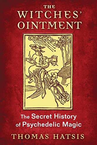 Book cover with red background, title, and a yellow illustration of mythical figures.