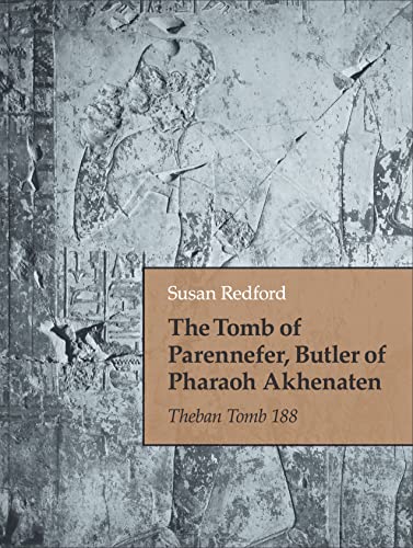 Book cover depicting ancient Egyptian wall carvings and text: "The Tomb of Parennefer.