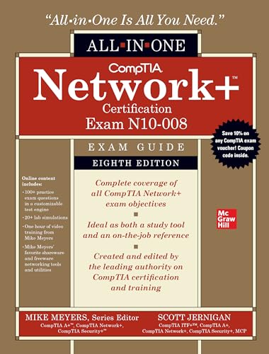 COMPTIA NETWORK CERTFN AIO EXM GDE (EXM N10 008) 8E