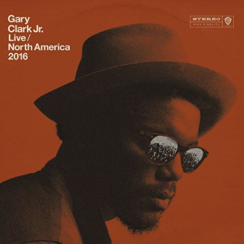Gary Clark Jr. album cover, portrait of musician in a hat and sunglasses.