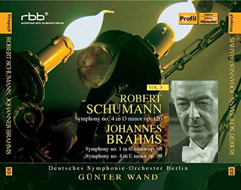 Deutsches Sowand - Schumann: Symphony No. 4 / Brahms: Symphonies Nos. 1 & 4 [CD]