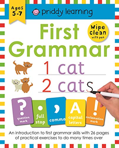 First Grammar: (UK EDITION) Wipe Clean Workbooks