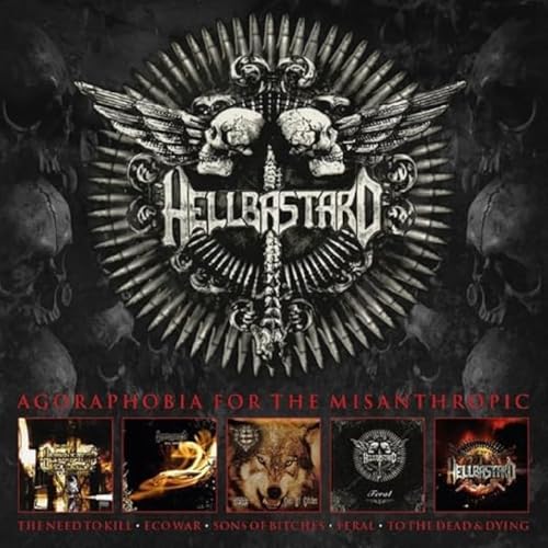 Hellbastard - Agoraphobia For The Misanthropic (4cd) [CD]