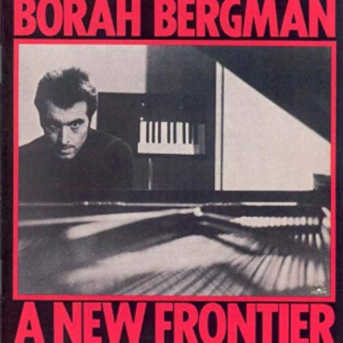 CD cover: Borah Bergman portrait with a piano in the background.