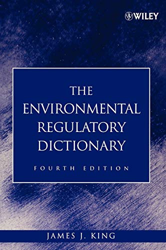 The Environmental Regulatory Dictionary