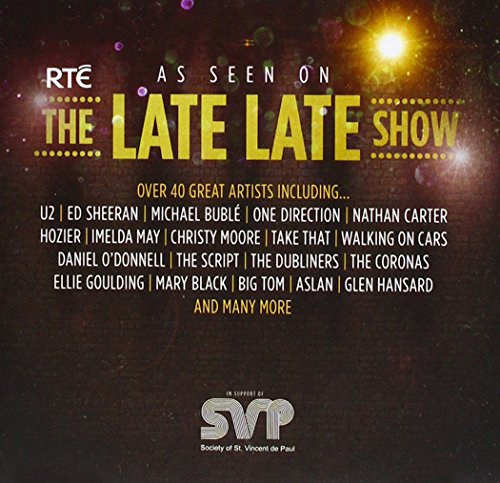 CD cover for “As Seen On The Late Late Show” compilation album.