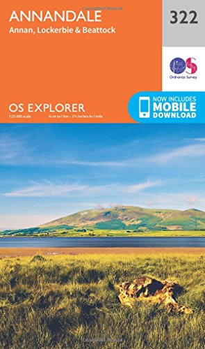 OS Explorer Map (322) Annandale (OS Explorer Paper Map)