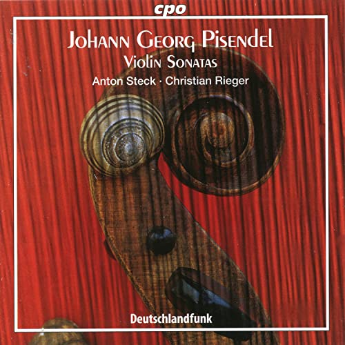 Steckrieger - Pisendel: Violin Sonatas /Steck · Rieger [CD]