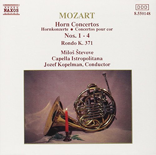 Stevove - Mozart: Horn Concertos, Nos. 1-4 / Rondo K 371 [CD]