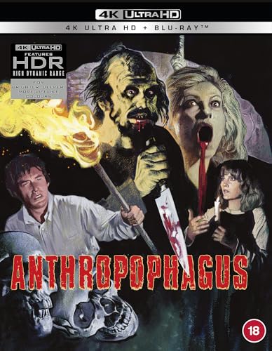 Anthropophagous 4k Ultra Hd [BLU-RAY]