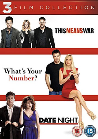 This Means War / What's Your Number? / Date Night Triple Pack [DVD]