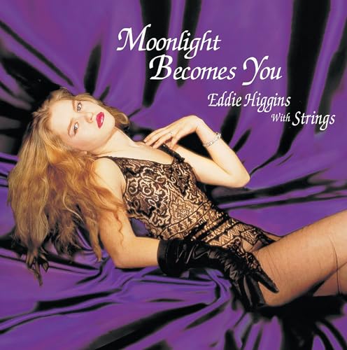 Album cover: woman in lace, purple background, "Moonlight Becomes You" text.