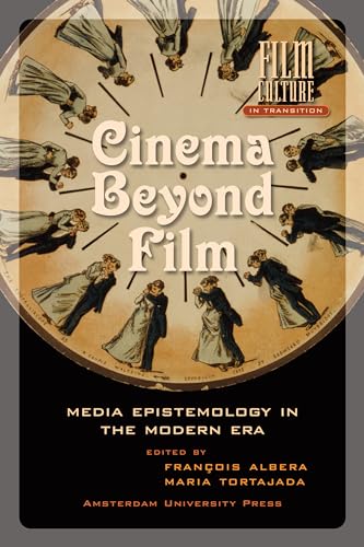 Book cover: “Cinema Beyond Film” with figures in circular motion.
