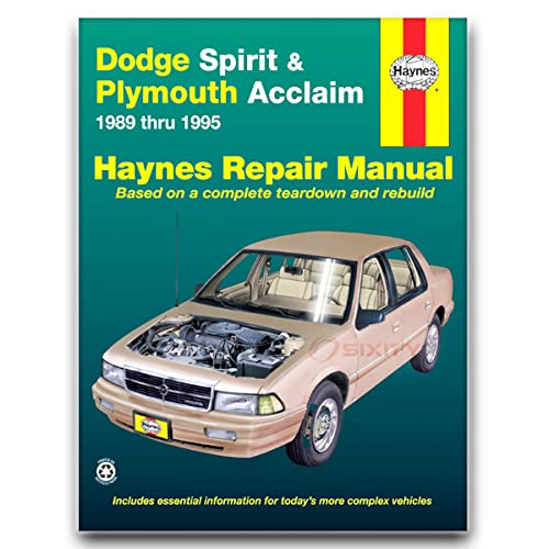 Dodge Spirit &amp; Plymouth Acclaim (89 - 95)