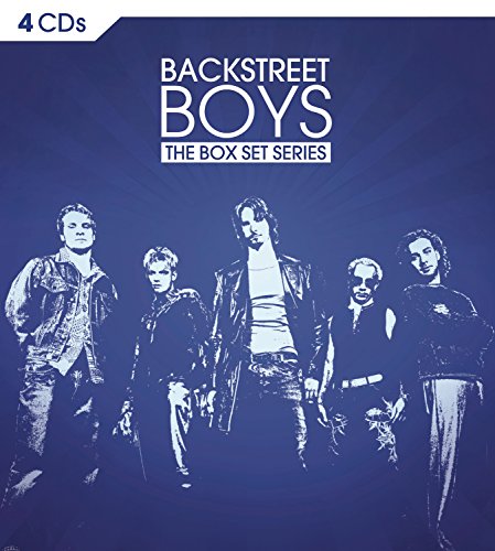 Backstreet Boys CD box set with group photo and "4 CDs" text.