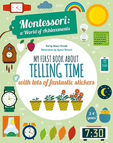 My First Book About Telling Time : Montessori Activity Book