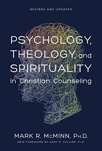 Book cover: "Psychology, Theology and Spirituality" with a brain illustration.
