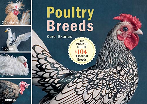 Poultry Breeds : Chickens, Ducks, Geese, Turkeys: The Pocket Guide to 104 Essential Breeds
