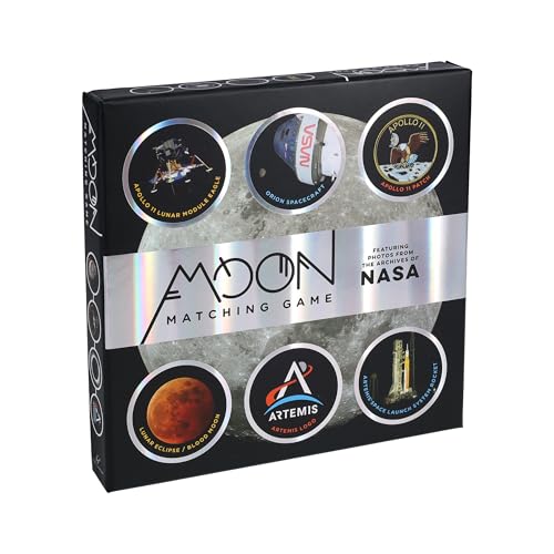 Moon Matching Game : Featuring Photos from the Archives of NASA