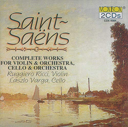 Cao/froment/luxembourg - Saint-Saens: Complete Works For Violin & Orchestra/... [CD]