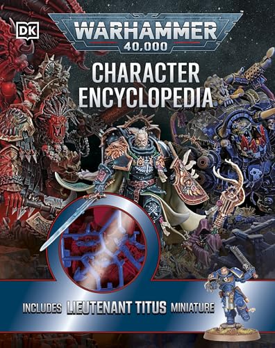 Warhammer 40,000 Character Encyclopedia: Includes Lieutenant Titus Miniature [Hardcover] [2025] Pryce, Wade