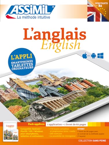 L'anglais B2 - Pack applivre 1 application + 1 livret de 60 pages