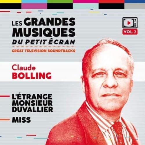 CD cover featuring composer Claude Bolling’s portrait and title text.