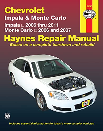 Chevrolet Impala &amp; Monte Carlo