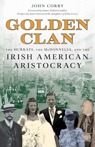 Book cover featuring vintage photos and gold text: "Golden Clan.