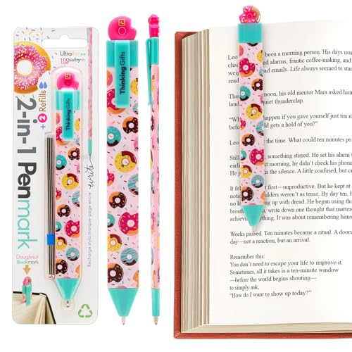 Pen Bookmark Donut with Refills
