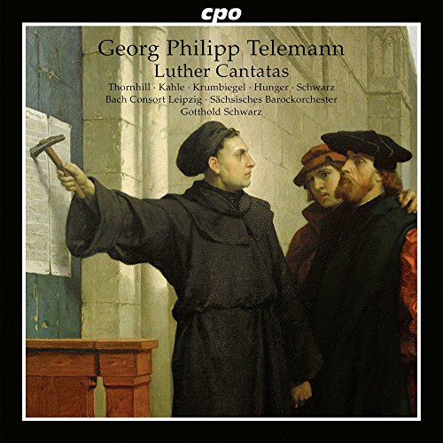 Thornhillkahle - Telemann: Luther Cantatas [Gotthold Schwarz, Siri Karoline Thornhill] [CPO: 777753-2] [CD]