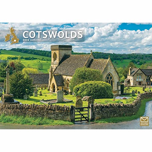 Cotswolds A4 Calendar 2024