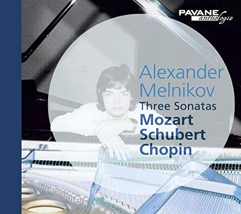 Alexander Melnikov - Three Sonatas: Mozart, Schubert, Chopin [CD]