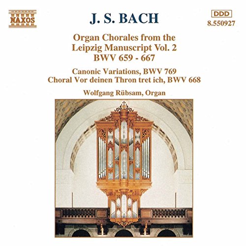Wolfgang - J.S. Bach: Orgelchoräle BWV 659-668, 769 [CD]