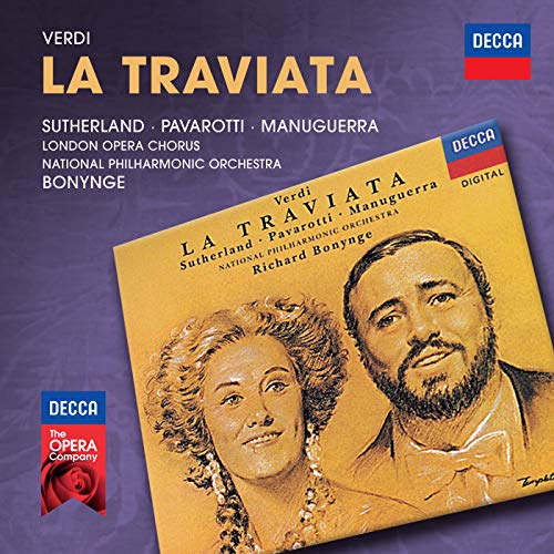 Joan Sutherland Luciano Pavarotti Matteo Manuguerra The London Opera Chorus National Philharmonic Orchestra Richard Bonynge - Verdi: La Traviata [CD]