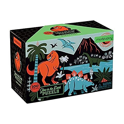 Dinosaurs Glow-In-The-Dark Puzzle