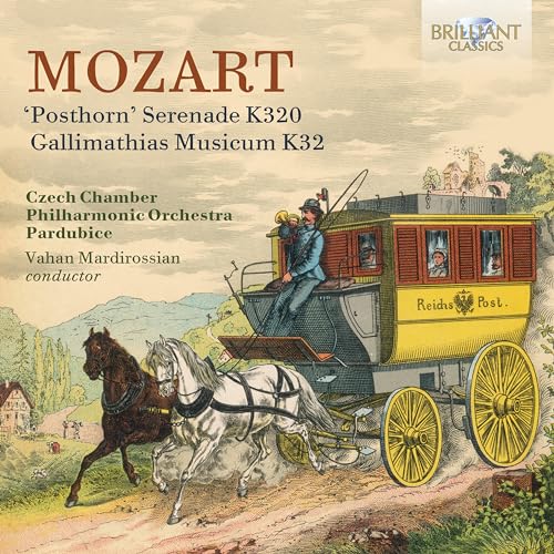Czech Chamber Philharmonic Orc - Mozart: Posthorn Serenade K320 / Gallimathias Musicum K32 [CD]