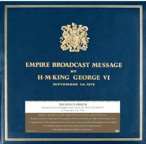 Various - The King's Speech - September 3rd, 1939 [VINYL]