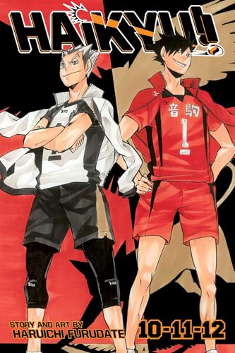 Haikyu!! (3-in-1 Edition), Vol. 4 : Includes vols. 10, 11 & 12 Volume 4