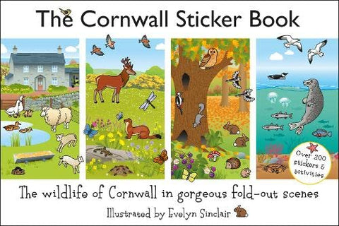 The Cornwall Sticker Book: The Wildlife of Cornwall in gorgeous fold-out scenes