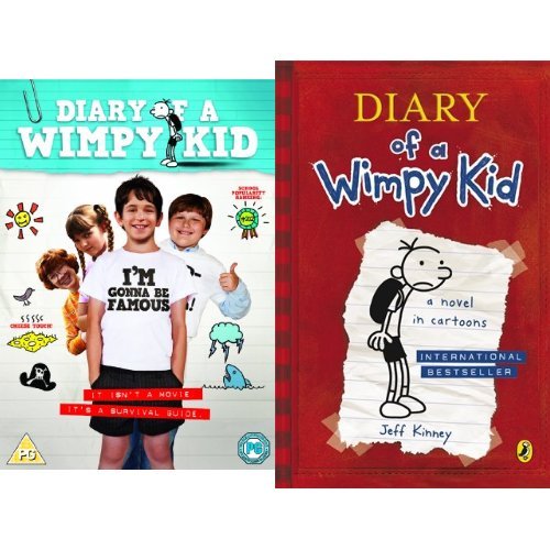Diary Of A Wimpy Kid Book And Dvd Bundle