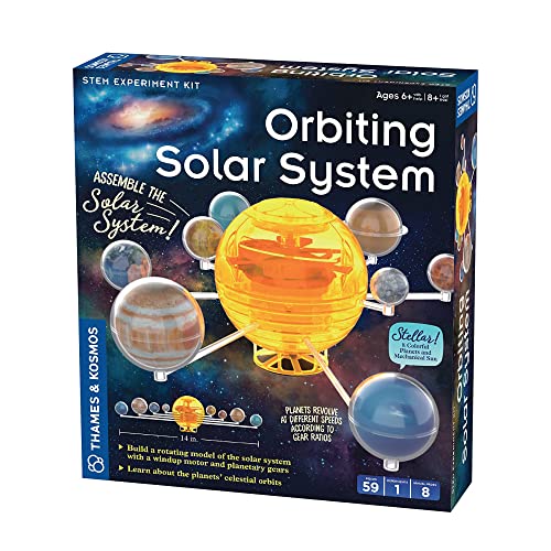 Thames & Kosmos - Orbiting Solar System - Educational Science Kit - Chemistry & Geography - 1 Experiment - Fun for Kids, Ages 6+ - 550037