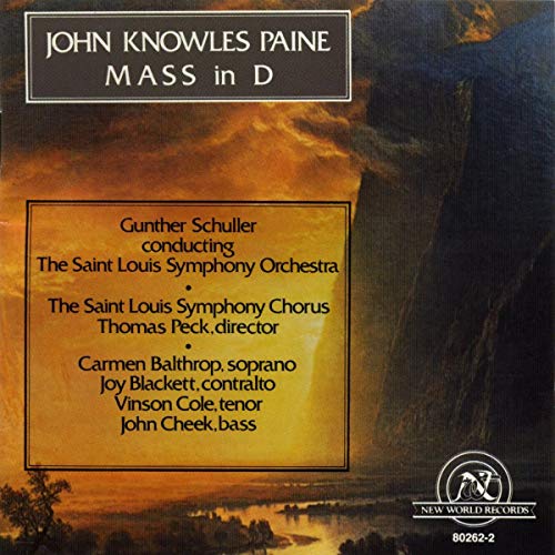Paine: Mass in D - Paine: Mass in D [CD]