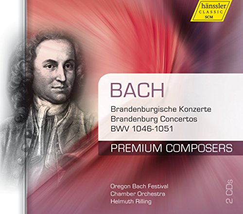Rilling Oregon Bach Festival - Bach, J S: Brandenburg Concertos Nos. 1-6 Bwv1046-1051 (Complete) [CD]