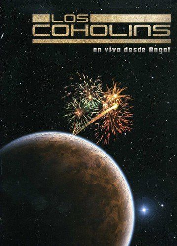 CD cover for “Coholins Los” with fireworks and a planet image.
